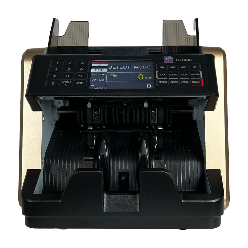 ماكينة عد وكشف تزوير النقود LG1400